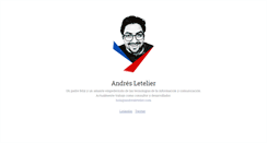 Desktop Screenshot of andresletelier.com