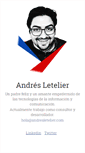 Mobile Screenshot of andresletelier.com